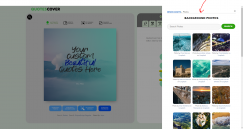 Big news! Now you can browse tons of photo from Unsplash and apply  it to quote maker